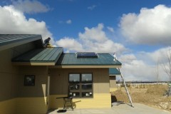 Solar thermal install