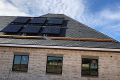 Solar thermal home install